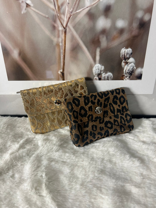 Geldbörse "LEO" in gold oder braun