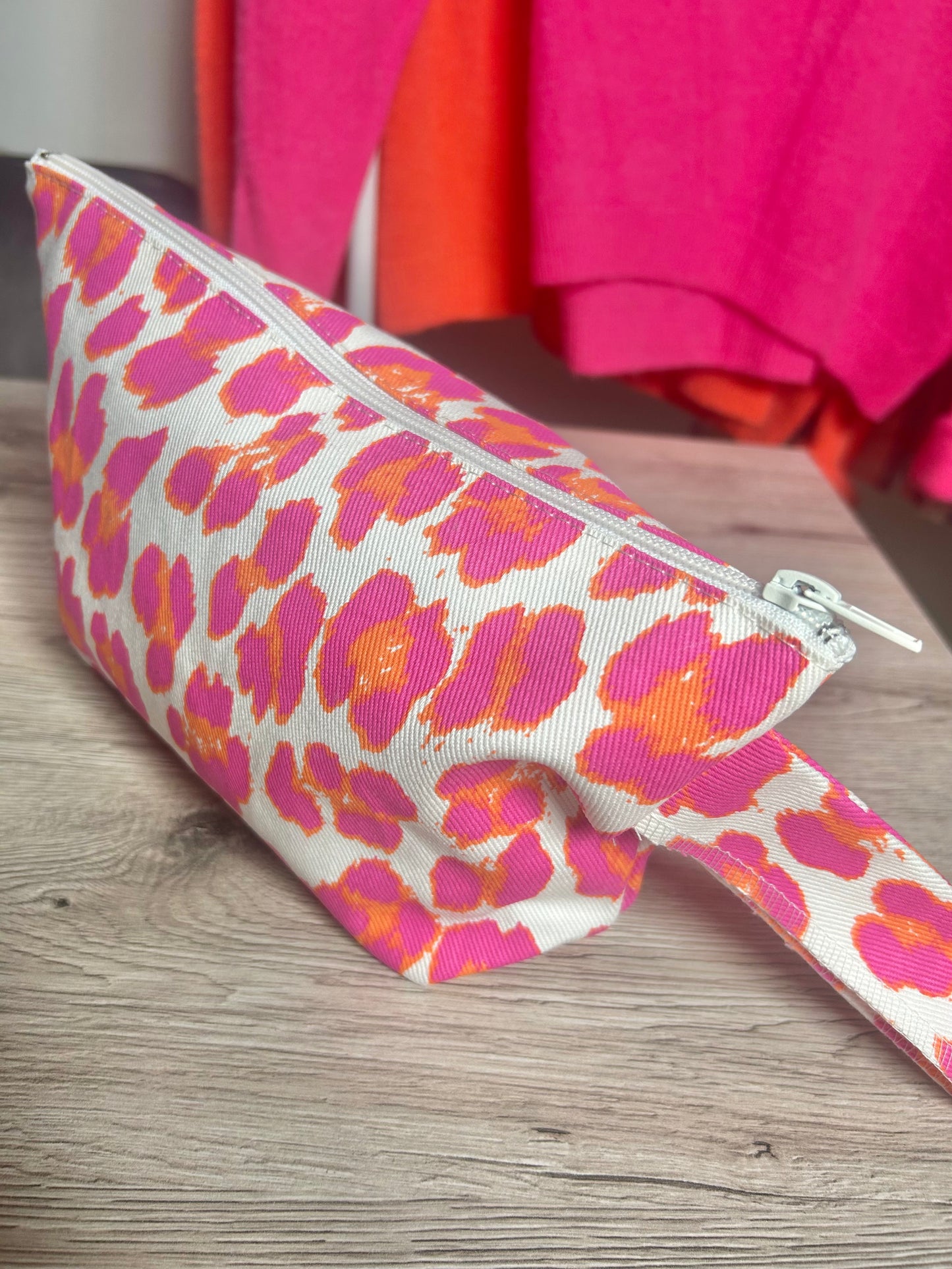 Kosmetikbag "PINKLEO" mit Schlaufe
