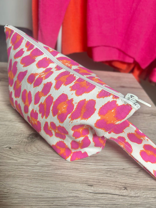 Kosmetikbag "PINKLEO" mit Schlaufe