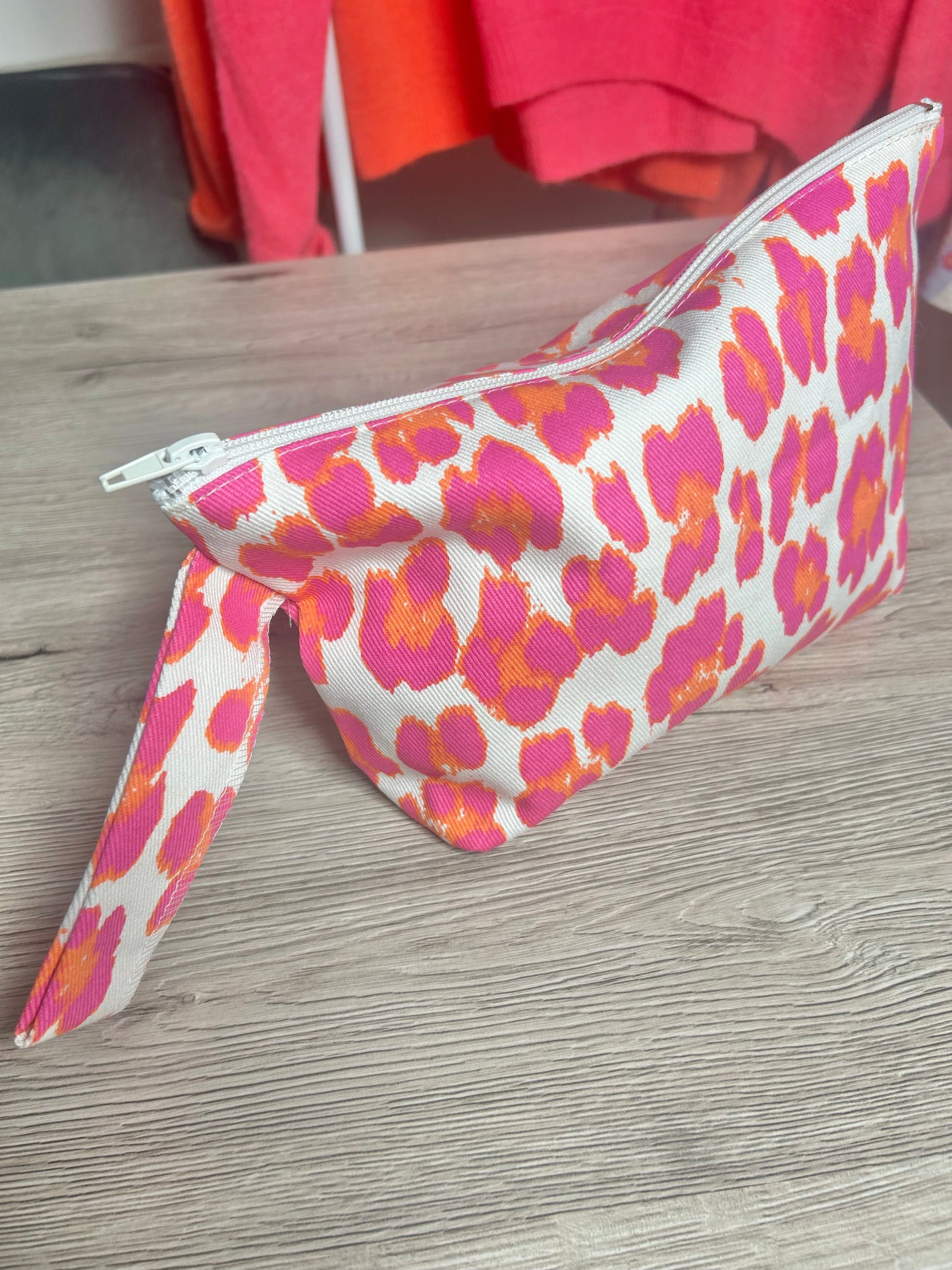 Kosmetikbag "PINKLEO" mit Schlaufe